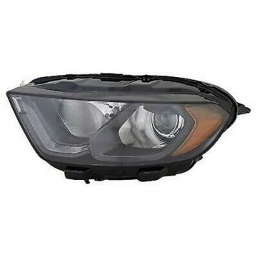 Headlight Assembly Composite Left w/DRL Black Bezel for Ford EcoSport 2018-2022