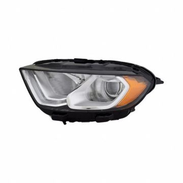 Headlight Assembly Composite Left w/DRL Chrome Bezel CAPA for Ford EcoSport 2018-2021