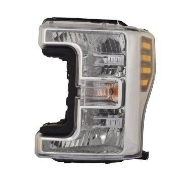 Headlight Assembly Composite Left Halogen for Ford F-250 Super Duty F-350 Super Duty F-450 Super Duty F-550 Super Duty