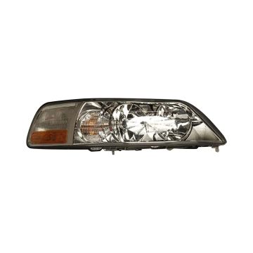 Headlight Assembly Composite Right w/o HID for Lincoln Town Car 2003-2004
