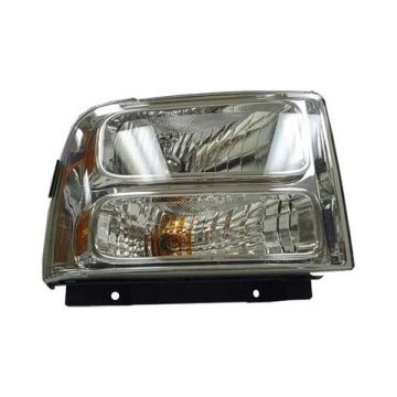 Headlight Assembly Right w/o Harley-Davidson CAPA for Ford Excursion F-250 Super Duty F-350 Super Duty