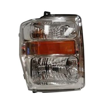 Headlight Assembly Composite Right Aero Style for Ford F-250 Super Duty F-350 Super Duty