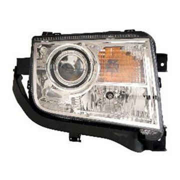 Headlight Assembly Composite Right w/o Adaptive Headlamps CAPA for Lincoln MKX 2007-2010