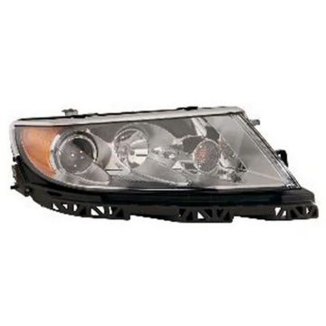 Headlight Assembly Composite Right Halogen w/o Sport Appearance Pkg CAPA for Lincoln MKZ 2010-2012