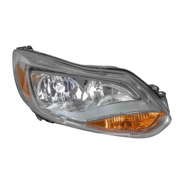 Headlight Assembly Composite Right SE/SEL CAPA for Ford Focus Sedan Hatchback S SE SEL SE Plus 2012-2014