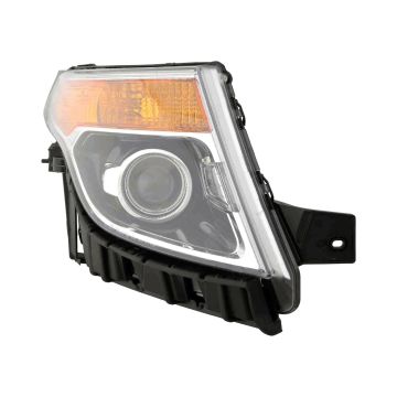 Headlight Assembly Composite Right Halogen w/o Adjust From 1-21-11 for Ford Explorer 2011-2015