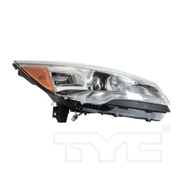 Headlight Assembly Composite Right Xenon CAPA for Ford Escape 2013-2016