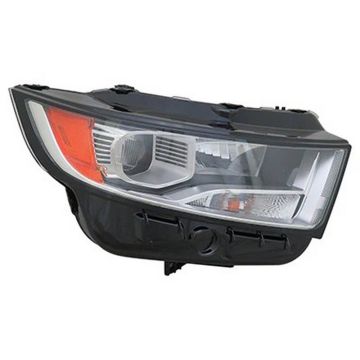 Headlight Assembly Composite Right Halogen CAPA for Ford Edge Titanium SE SEL 2015-2018