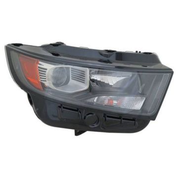 Headlight Assembly Composite Right Halogen for Ford Edge Sport 2015-2018