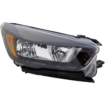 Headlight Assembly Composite Right Black Bezel CAPA for Ford Escape 2018-2019