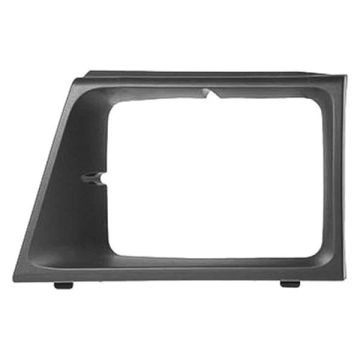 Headlight Door Left w/Sealed Beam Lamps Matte-Gray for Ford E-150 E-150 Club Wagon E-250 E-350 Club Wagon E-350 Super Duty E-450 Super Duty E-550 Super Duty