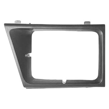 Headlight Door Right w/Sealed Beam Lamps Matte-Gray for Ford E-150 E-150 Club Wagon E-250 E-350 Club Wagon E-350 Super Duty E-450 Super Duty E-550 Super Duty