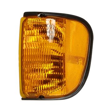 Parking Light Assembly Left Park/Side Marker Combination w/o Bulbs or Sockets for Ford E-150 E-150 Club Wagon E-250 E-350 Club Wagon E-350 Super Duty E-450 Super Duty