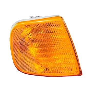 Parking Light Assembly Right Includes Signal Lamp w/All-Amber Lens for Ford F-150 Heritage XL XLT 2004