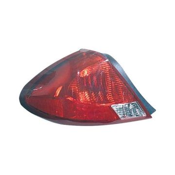 Tail Light Assembly Left Except Centennial Edition w/o Bulbs or Sockets for Ford Taurus Sedan 2000-2003