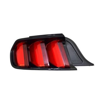 Tail Light Assembly Left w/o Black Accent Pkg w/o Chrome Stripe for Ford Mustang 2015-2018