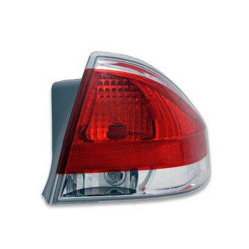 Tail Light Assembly Right From 7-17-08 CAPA for Ford Focus Sedan 2008-2011