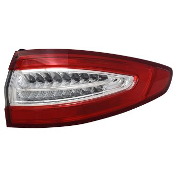 Tail Light Assembly Right Outer CAPA for Ford Fusion S SE Hybrid SE S Hybrid 2013-2016