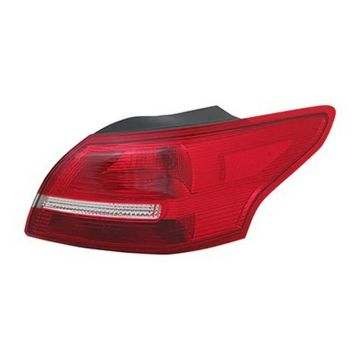 Tail Light Assembly Right Outer for Ford Focus Sedan 2015-2018