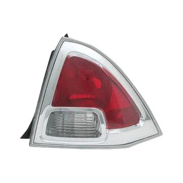 Tail Light Housing Right Includes Lens CAPA for Ford Fusion 2006-2009