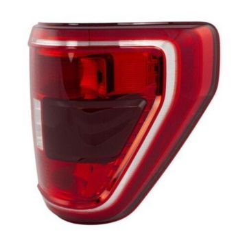 Tail Light Housing Right w/Blind Spot Detection Includes Lens for Ford F-150 XL XLT 2021-2023