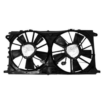 Engine Cooling Fan Assembly w/Ambient Temp Sensor w/Towing Pkg Hvy Duty Radiator for Ford Expedition F-150 Lincoln Navigator