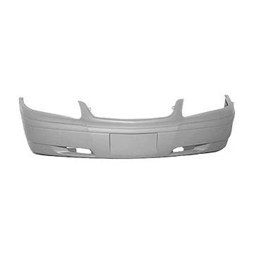 Bumper Cover Front w/Body Side Molding w/o Appearance Package Primed for Chevrolet Impala Base 2000-2005