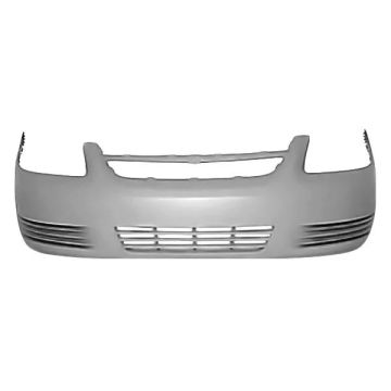 Bumper Cover Front w/o Fog Lamps Primed CAPA for Chevrolet Cobalt Base LT LS LT Team Canada 2005-2010