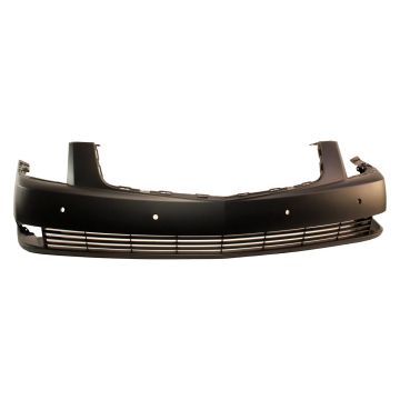 Bumper Cover Front w/Object Sensors Primed CAPA for Cadillac DTS 2006-2011