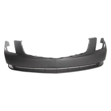 Bumper Cover Front w/o Object Sensors Primed CAPA for Cadillac DTS 2006-2011