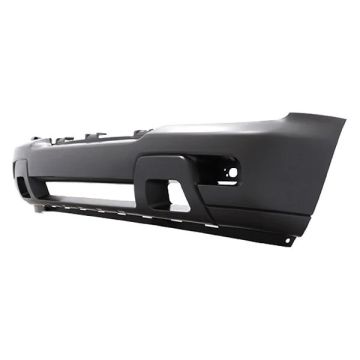 Bumper Cover Front LT w/Fog Lamps Primed CAPA for Chevrolet Trailblazer LT 2006-2009