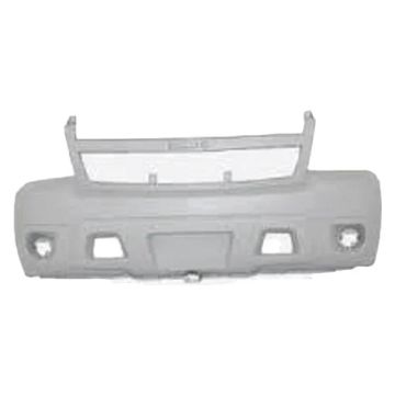 Bumper Cover Front w/o Off Road Pkg Primed CAPA for Chevrolet Avalanche Suburban 1500 Suburban 2500 Tahoe