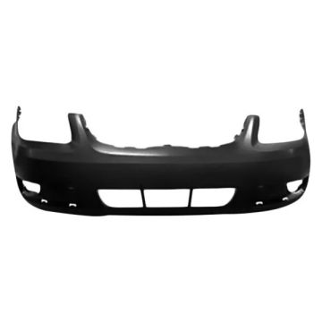 Bumper Cover Front w/o Fog Lamps Primed for Pontiac G5 Base SE 2007