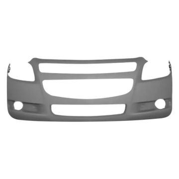 Bumper Cover Front Primed for Chevrolet Malibu 2008-2012
