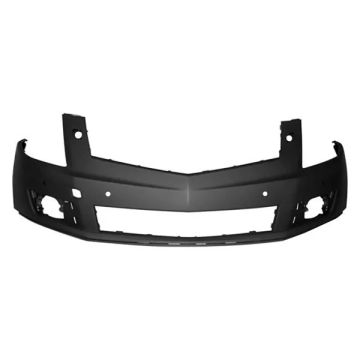 Bumper Cover Front w/Headlamp Washer w/Front Parking Aid Primed for Cadillac SRX 2010-2012