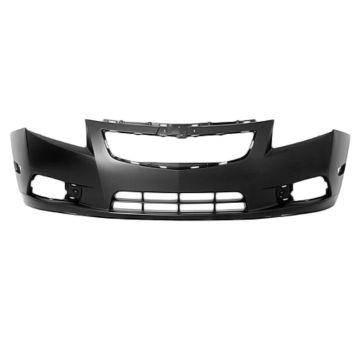 Bumper Cover Front w/o RS Pkg Primed CAPA for Chevrolet Cruze 2011-2014