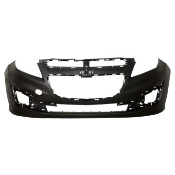 Bumper Cover Front w/Sport Pkg w/o Integral Lower Grille Primed for Chevrolet Spark 2013-2015