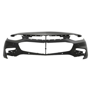 Bumper Cover Front w/LED DRL w/Park Assist w/Parallel Park Assist Primed for Chevrolet Malibu Premier LT 2016-2018