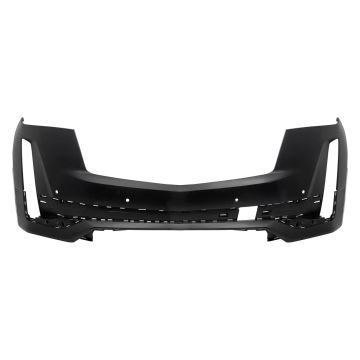 Bumper Cover Front w/o Advanced Park Assist System Primed for Cadillac Escalade Escalade ESV