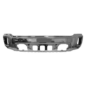 Bumper Face Bar Front w/o Park Assist Chrome for GMC Sierra 1500 2014-2015