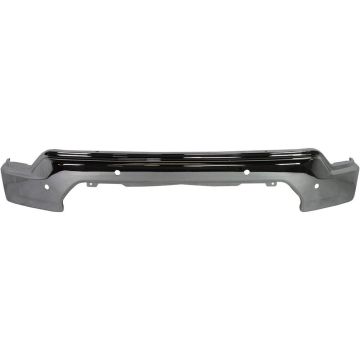 Bumper Face Bar Front w/o Max Trailering Pkg w/Parking Assist Chrome for GMC Sierra 1500 Sierra 1500 Limited