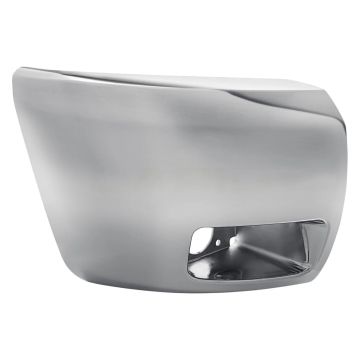 Bumper Extension Front Right Outer w/Fog Lamps Chrome for Chevrolet Silverado 1500 2007-2013