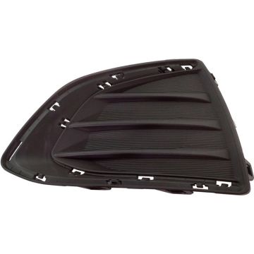 Bumper Insert Front Left Fog Lamp Opening Cover w/o Fog Lamps for Chevrolet Cruze Sedan 2019