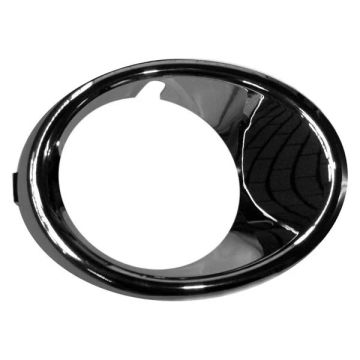 Bumper Insert Front Right Fog Lamp Bezel w/Fog Lamps Chrome for Chevrolet Sonic 2012-2016