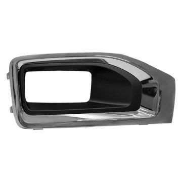 Bumper Insert Front Right Fog Lamp Bezel w/Fog Lamps Chrome for GMC Yukon Yukon XL
