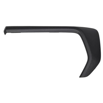 Bumper Cover Molding Front Left Outer Grille Trim Black for Chevrolet Colorado WT 2021-2022