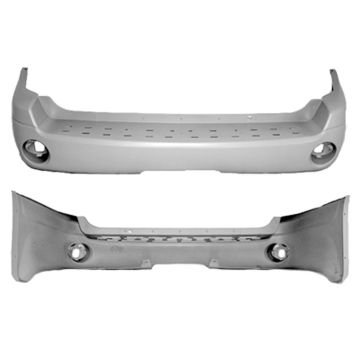 Bumper Cover Rear Primed CAPA for GMC Envoy 2002-2009