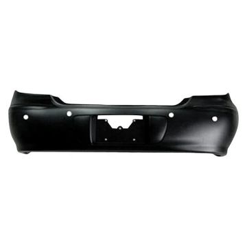 Bumper Cover Rear w/o Chrome Pkg w/Object Sensor Primed for Buick Allure LaCrosse