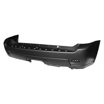 Bumper Cover Rear w/Single or Two-Tone Paint All Smooth Finish Primed for Chevrolet Trailblazer LT LS 2006-2009