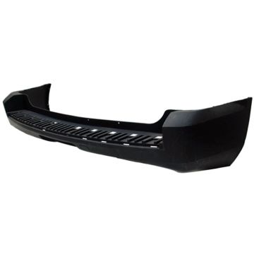 Bumper Cover Rear w/o Off Road Package w/o Object Sensor Primed CAPA for Chevrolet Tahoe GMC Yukon